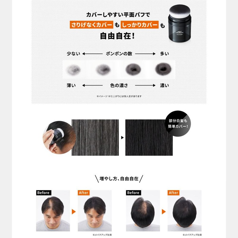 Art Micron Powder 0.7 oz (20 g) (Natural Black)