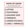 12M Nakery Beauty Rapid Lift Multi Peptide Serum Facelift in