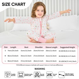 Baby Sleeping Bag with Legs Long Sleeve 100% Cotton Wearable Blankets 0.5 TOG Baby Sleep Sack Toddler Infant Unisex Baby Sleeping Bag for Boys and Girls 24-48 Months (Dots)