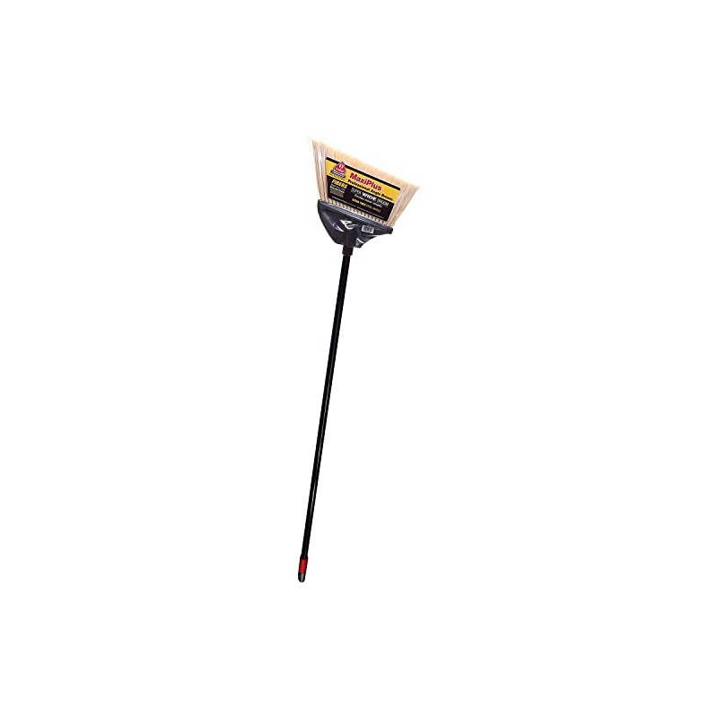 O-cedar 91351EA MaxiPlus Professional Angle Broom, Polystyrene Bristles, 51-Inch Handle,