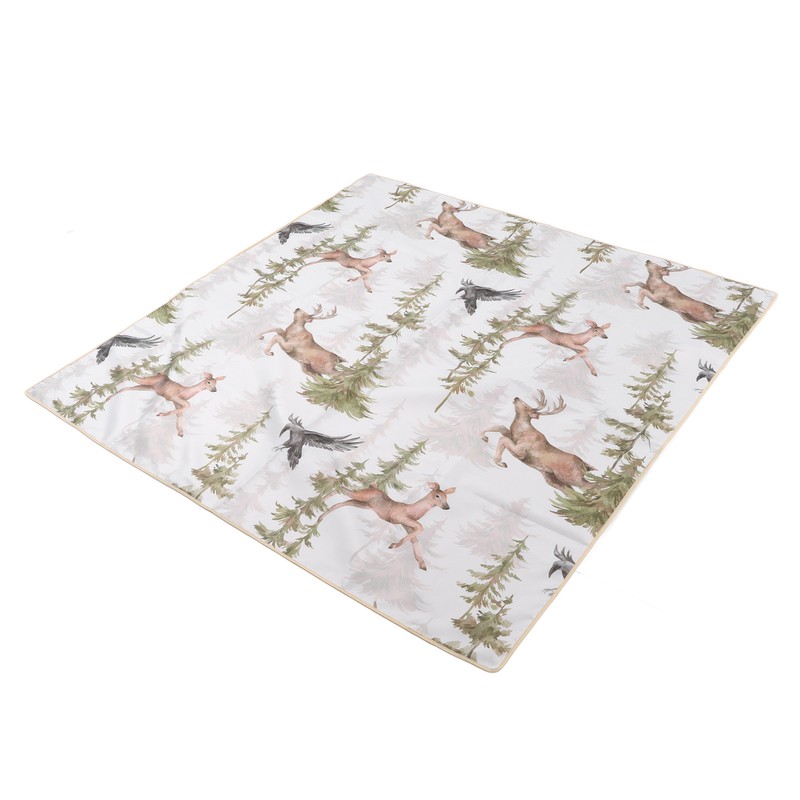 High Chair Mat Prevent Slip Waterproof Foldable Multi Functional Baby