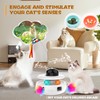 Interactive Cat Toy, Automatic Kitten Toys, Ficuok 5 in 1