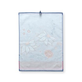 Pip Studio Flower Festival Tea Towel Blue 50 x 70 cm