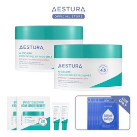 Astra 에이시카 365 쿨링팩패드pH4.5 60매 2입 Aesika 365 Cooling Pack Pad pH4.5, 60 Sheets, 2 Counts