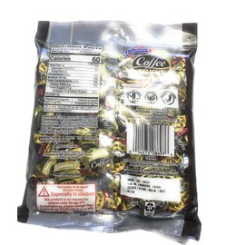 (1) 4.7 oz Bag Columbina Coffee Delight Coffee Flavored Hard Candy (Made with Real Coffee)