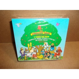 New 1995 The Beginners Bible Box of Trading Cards 24 Packs Factory Sealed Moses
