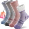 Anlisim Kids Merino Wool Hiking Socks Boys Girls Thermal Winter