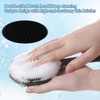 Cepillo corporal de silicona para ducha ElevateTech 5011BYHW4159 con mango