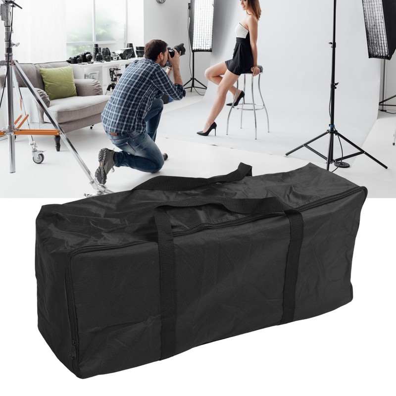 Photo Studio Equipment Large Carrying Bag with Handle Dual Zipper