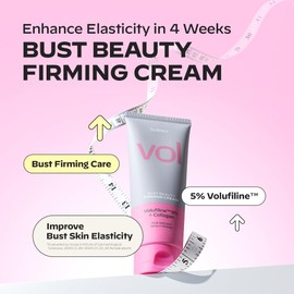 b.clinicx Beauty Firming Cream (5.07 fl oz / 150ml) - Skin Firming and Tightening Lotion, Firming Body Lotion, Lift Cream for Body with Volufiline™ 5% and Collagen, Korean Skin Care | b.clinicx