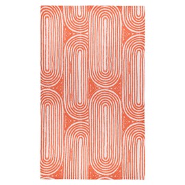 MODERN STYLE Premium Kitchen Tea Towel - Super Absorbent & Fast Drying Microfiber Dish Towel - Odor Controlling Technology (Coral Loop)