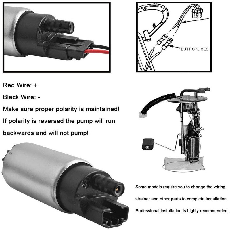 EVIL ENERGY 255LPH 43PSI EFI Intank Electric Fuel Pump Installation