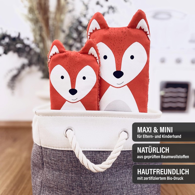 BioThermare Trosties Helferfuchs Fenia Mini/Cold Warm Compress with Environmentally Friendly