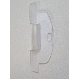 Handle for Literise Cordless Shade Hunter Douglas Duette, Appaluse,Honeycomb Shade (Clear, Pack of 1)