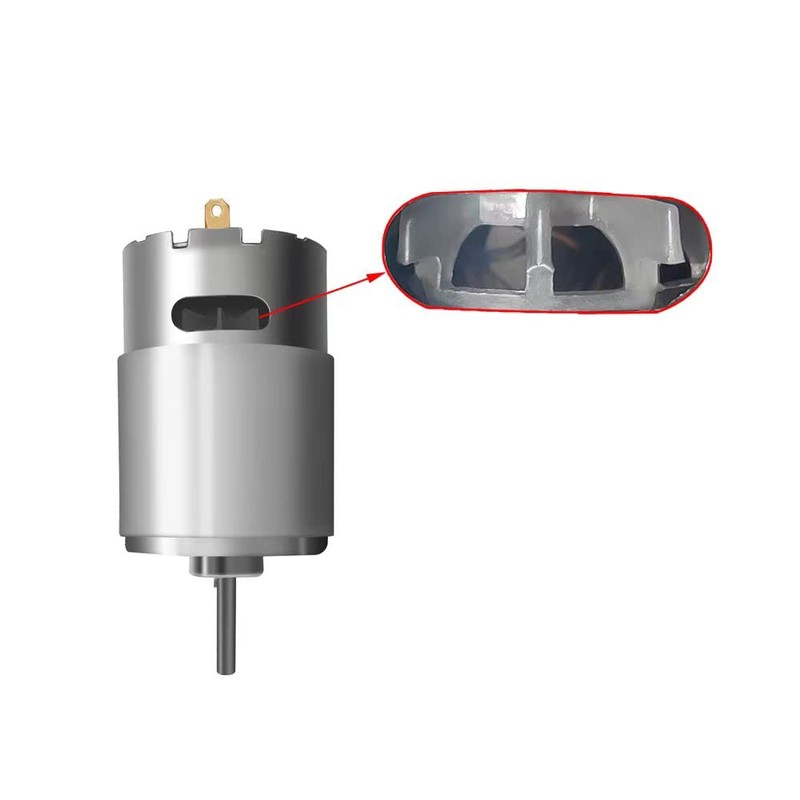 2 Pcs 12V RS550 15000RPM Electric Drive Motor for Power