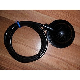 Air Foot Pedal For Drain Cleaning Machines - 5' Hose 1/8" I.D. 5/16" O.D.