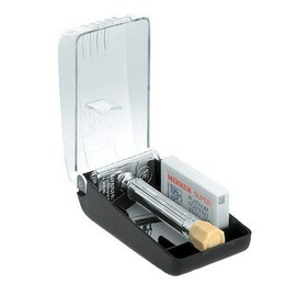 G.B.S Wet Shave Set Pure Badger Shaving Brush Shave Stand #570 Safety Razor Double Edge Blades