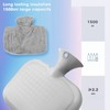 Hot Water Bag Large Capacity Detachable Water Injection Hot Water