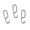 20pcs Stainless Steel Torsion Spring Hooks Safety Parts Trap Torsion