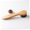 LALAFINA 3pcs Wooden Handwashing Brush Multi-Purpose Nail Brush Natural Pig