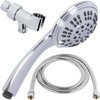 6 Function Handheld Shower Head Kit - High Pressure, Removable