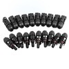 10 Sets Solar Panel Connector Flame Retardant DC 1000V Male
