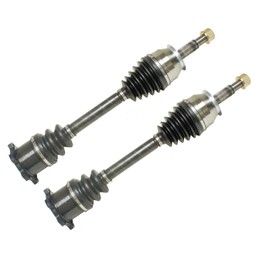 DTA NI21592159 front Left Right Pair - 2 New Premium CV Axles Compatible With Nissan Titan, Armada 2004-2015, Compatible With Infiniti QX56 2004-2012