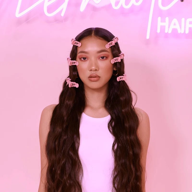 Mermade Hair Grip Clips, Pink