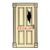 Pinsanity 'REDRUM' Door Horror Enamel Lapel Pin