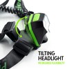 Powerful LED Headlamp Flashlight Batteries INCLUDED, 5 Modes (200 Lumen)