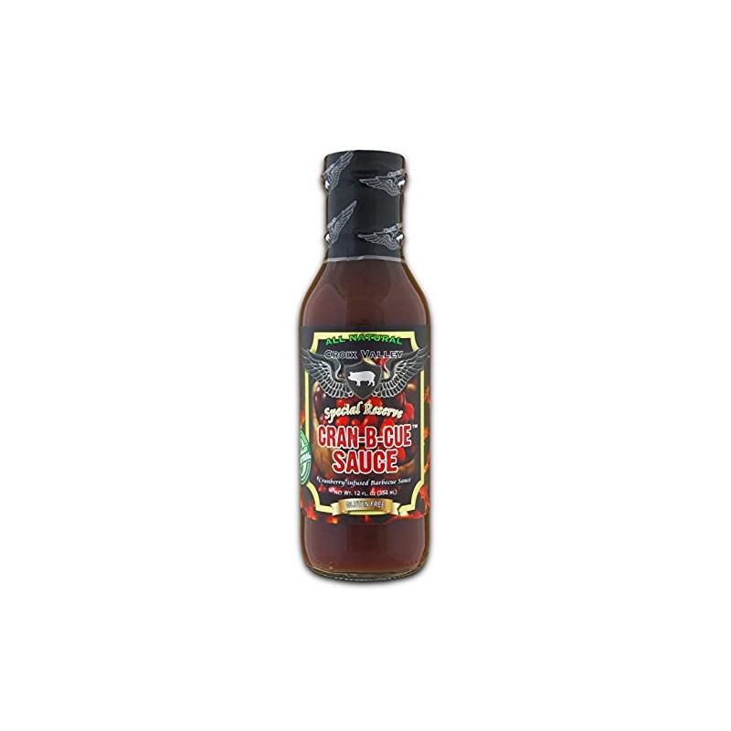 Croix Valley - All Natural and Gluten Free, Cran-B-Cue Sauce,