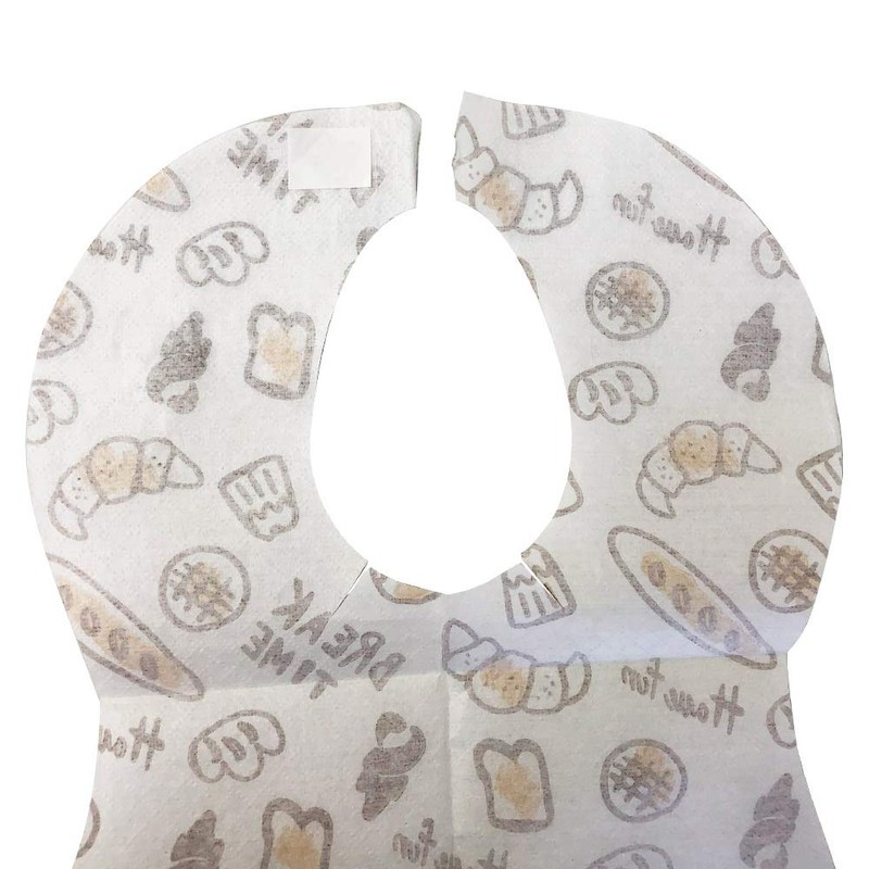 Shinsei International Baby Aprons 25 Pack Bakery Disposable Portable Double