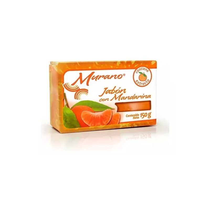 Murano Jabón En Barra Murano Extracto De Mandarina 10 Piezas