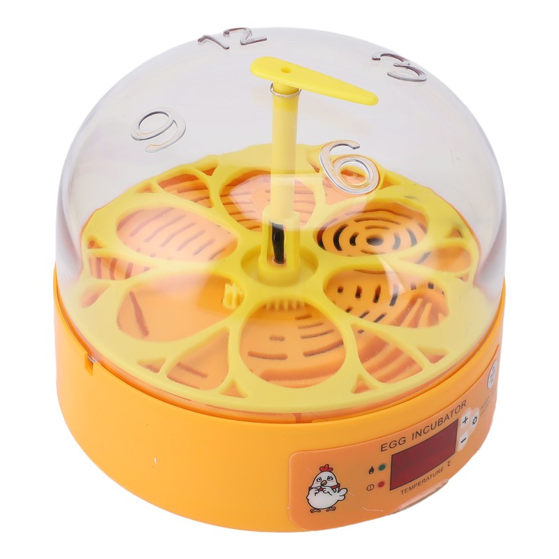 Egg Incubator 6 Eggs Smart Egg Hatchery Temperature Control Manual
