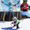 Kids Ski Goggles Over Glasses Colorful Snowboard Goggles Dual Lens