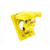 Leviton 69W47 30-Amp, 125 Volt, Flush MTG Locking Receptacle, Industrial