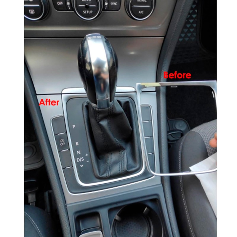 Somivo LHD Automatic Gear Knob Lever Frame Bracket for VW