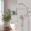 Hibbent All Metal Shower Head, 12'' High Pressure Rain Shower