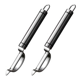 2PCS Vegetable Peeler, Good Grip Vegetable Peeler, Orange Citrus Peeler, Ergonomic Non-Slip Handle, Sharp Blade Stainless Steel, Kitchen Vegetable Potato Peeler, Multifunctional Peeler