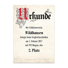 TypeStoff MP-00681-05 Blank Certificate in Elephant Skin Look for Occasions such as Awards, Commendations, Honours, Recognition and Anniversaries in Private, Work or Club (Pack of 5), Paper