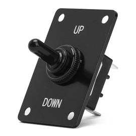 Boat Trim Switch, Briidea Marine Toggle Up Down Switch 12V 15A On Off On Momentary Panel 3Pin Control, Ideal for RV Boat Cars