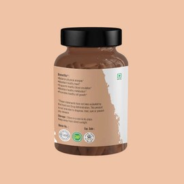 Nature's Basket Arjuna Capsules to Maintain Heart Functions | No Fillers, Binders and Common Allergens - 60 Capsules (900 mg)