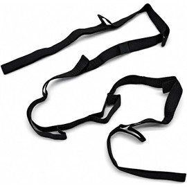 Correa de Yoga Sin Elástico para Estiramiento, Banda de Resistencia para Pilates, Fisioterapia y Rehabilitación, Accesorios de Ejercicio en Casa