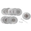 JINGLING 40mm 1-9/16" Diamond Cutting Wheels Coated Rotary Blade Cut