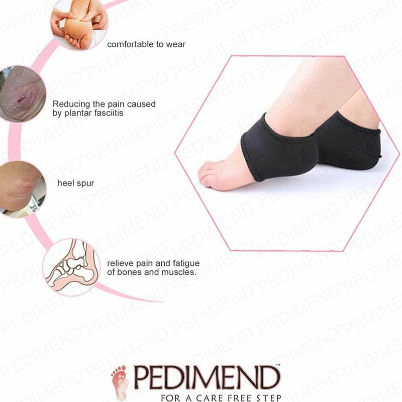 Pedimend Foot Compression Heel Support | Plantar Fasciitis Socks |