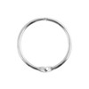 Spirella Ringo Shower Curtain Rings Pack of 12 Chrome Small