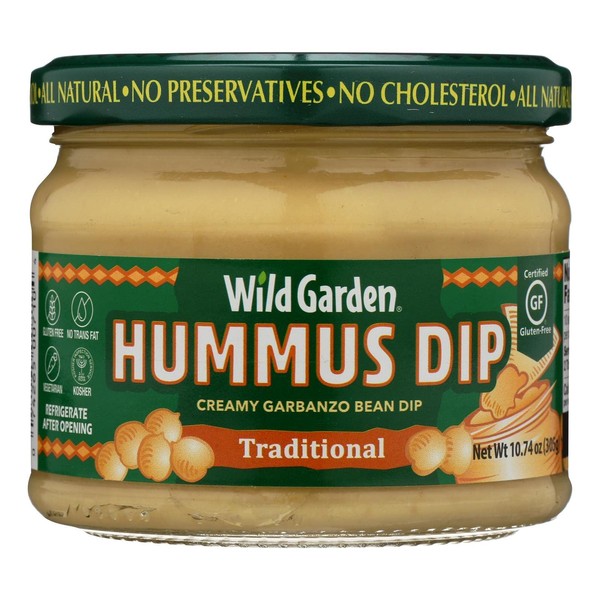 Wild Garden Hummus, Traditional, 10.74 OZ (Pack of 6)