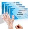 AiDiAiLa 800PCS Disposable Plastic Gloves For Isolating Bacterial Stains That
