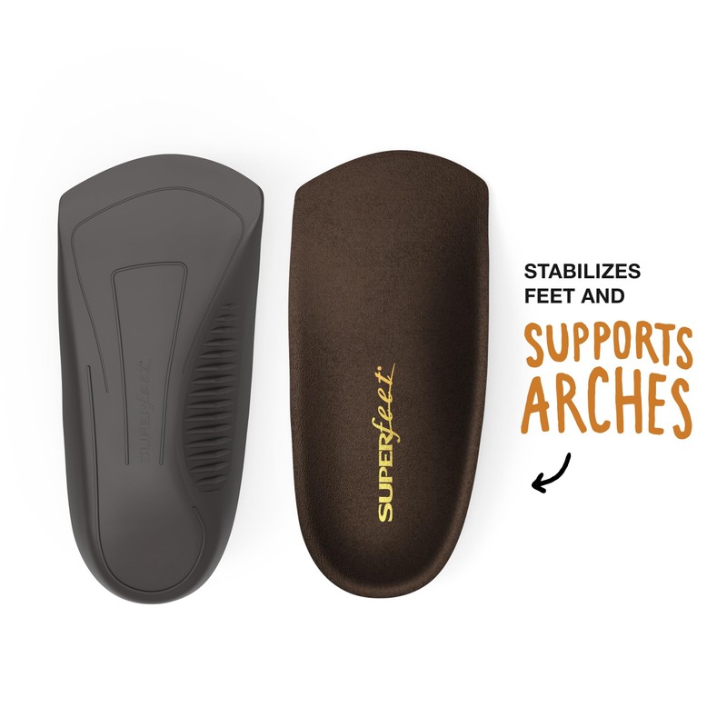 Superfeet Casual Easy Fit Men's Insole, No Cut Necessary, For