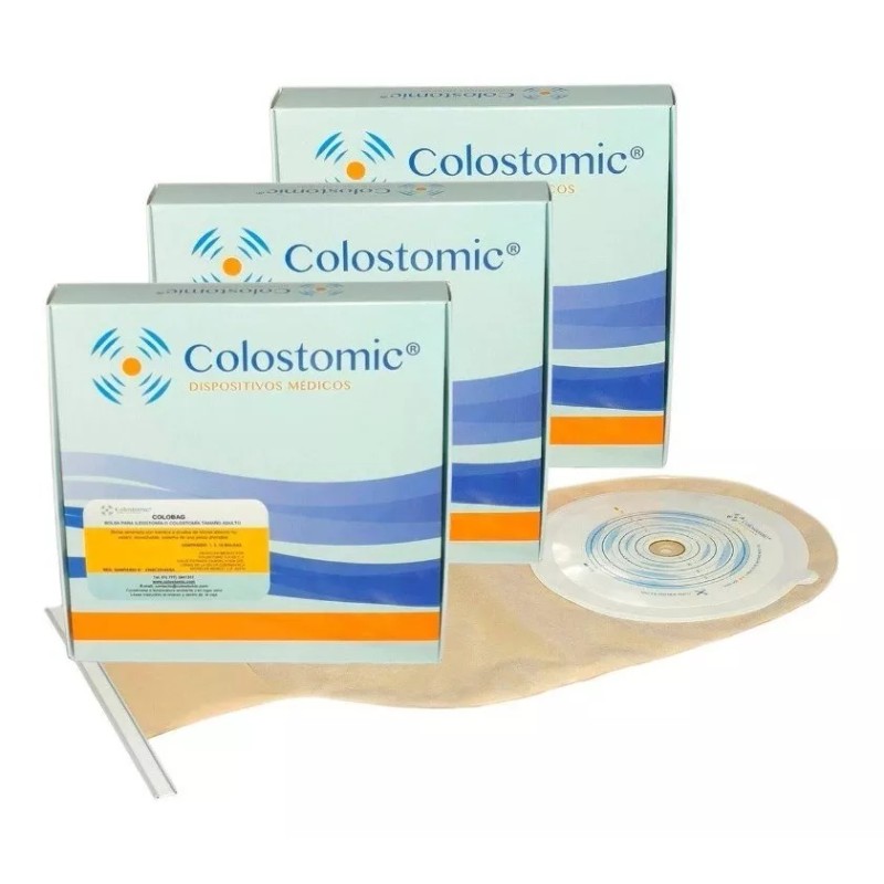 Colostomic Bolsa Colostomia Adulto Drenable Suave Ahorra Pack 30 Piezas